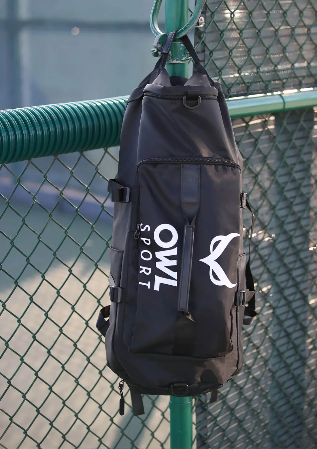 OWL Black Duffel Pickleball Bag